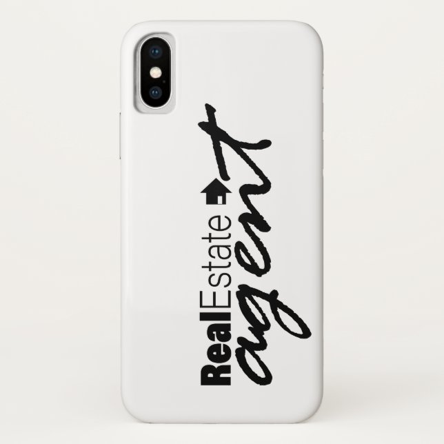 Real Estate Agent Branding iPhone / iPad case (Back)