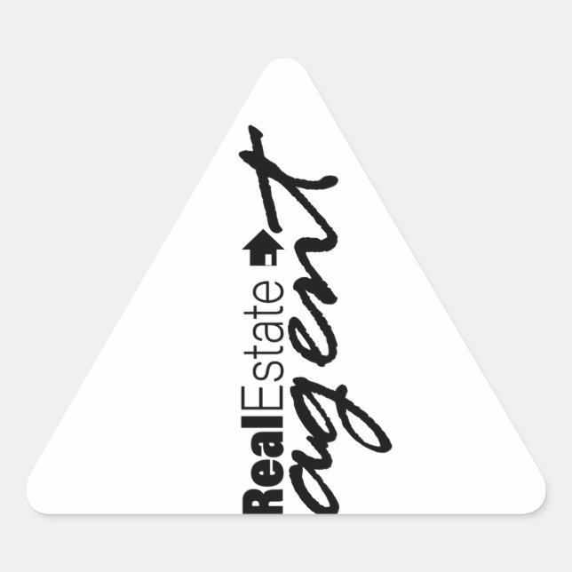 Real Estate Agent Branding Sticker (Front)