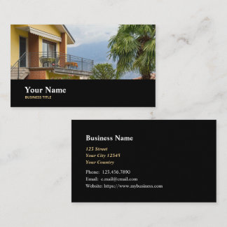 Real Estate Agent Broker Realtor Appraiser Business Card