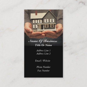 Real Estate Agent Business Card