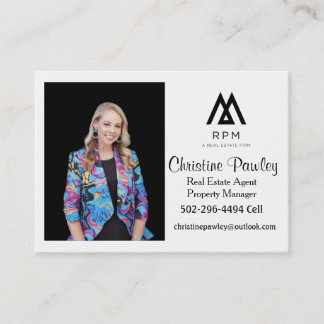 Real Estate Agent Business Card