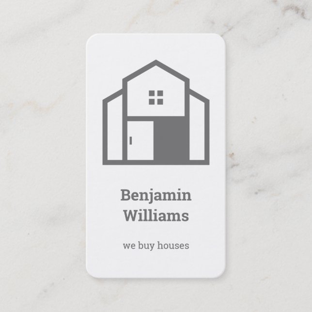 Real Estate Agent Business Card (Front)