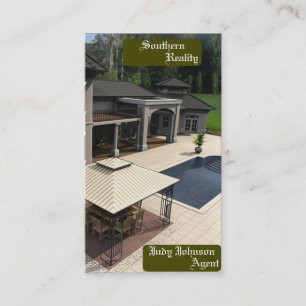 Real Estate Agent Business Card