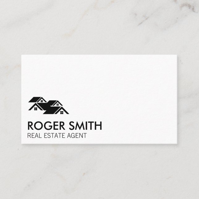 Real Estate Agent Business Card (Front)