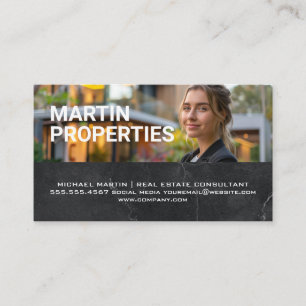 Real Estate Agent   Business Woman   Properties Card