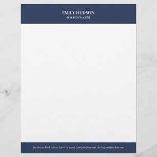 Real Estate Agent Custom Letterhead