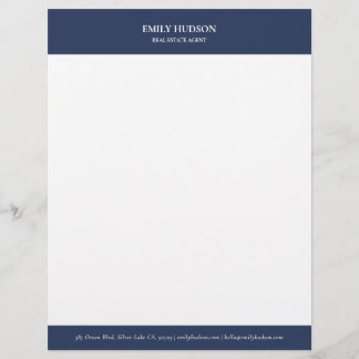 Real Estate Agent Custom Letterhead