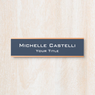Real Estate Agent   Custom Logo Property Branding Door Sign