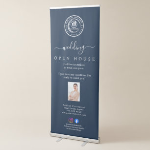 Real Estate Agent   Custom Logo Property Branding Retractable Banner