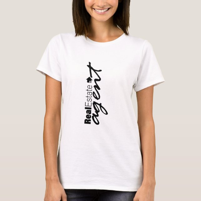 Real Estate Agent Drk T-Shirt (Front)