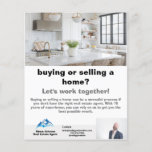 Real Estate Agent Flyer<br><div class="desc">Great flyer and marketing tool for every realtor and real estate agent. The text and images can be personalised. Add your contact data and company logo and purchase this unique real estate broker flyer.</div>