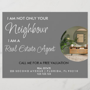 Real Estate Agent  Flyer