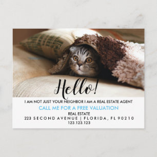 Real Estate Agent HELLO CARD