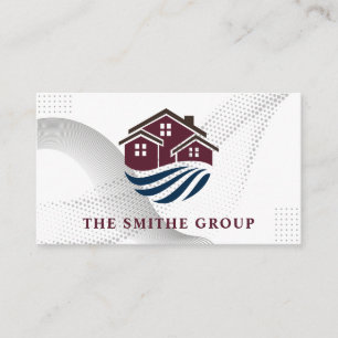 Real Estate Agent   Homes   Finance Properties Business Card