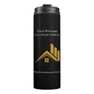 Real Estate Agent House Business Thermal Tumbler