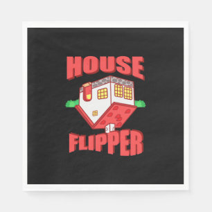 Real Estate Agent House Flipper Napkin