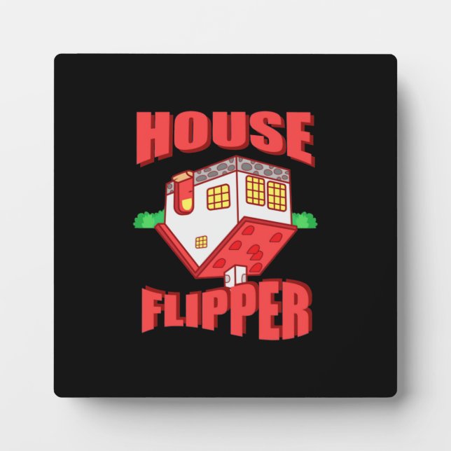 Real Estate Agent House Flipper Plaque (Front)