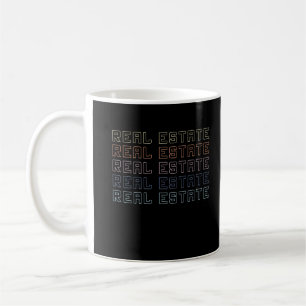Real Estate Agent House Seller Porperty Colourful Coffee Mug