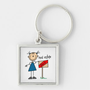 Real Estate Agent Key Ring
