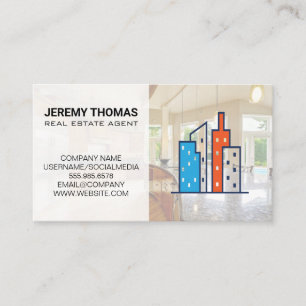Real Estate Agent Kitchen Properties Realtor Business Card