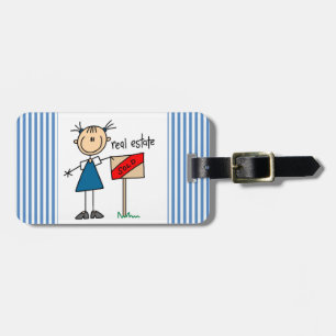Real Estate Agent Luggage Tag