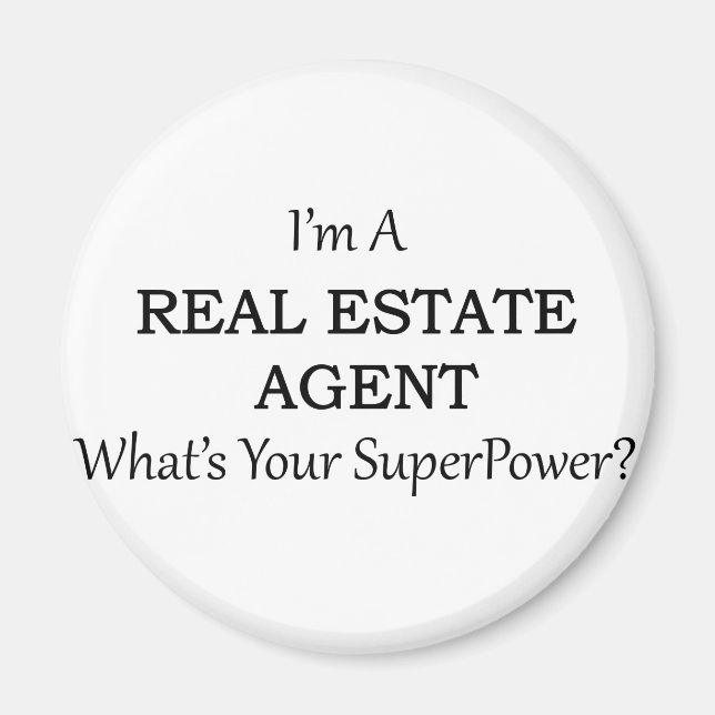 REAL ESTATE AGENT MAGNET (Front)