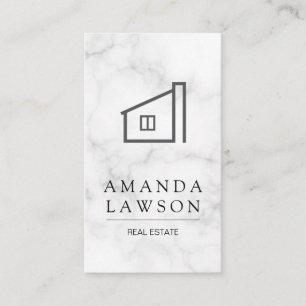 Real Estate Agent   Marble   Home Icon Appointment Card