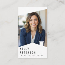 Real Estate Agent Minimalist Business Card