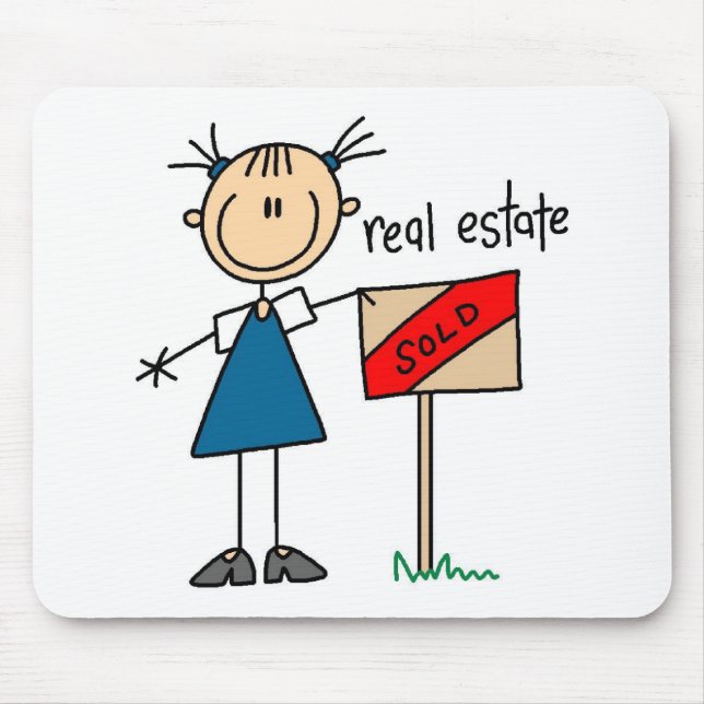 Real Estate Agent Mouse Mat (Front)