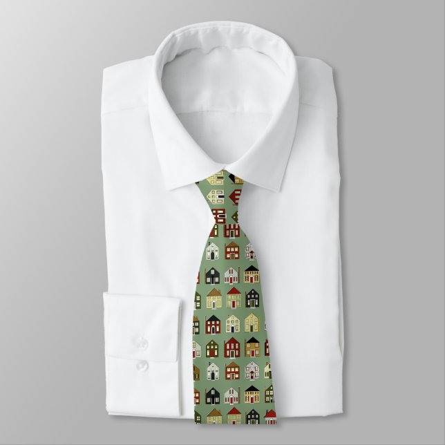 Real Estate Agent Neck Tie (Tied)