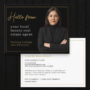 Real Estate Agent Neighborhood Marketing Mailer  Postcard