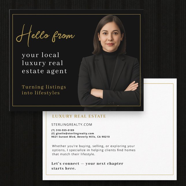 Real Estate Agent Neighborhood Marketing Mailer  Postcard (Creator Uploaded)