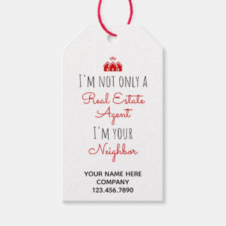 Real Estate Agent Neighbour Prospect Farm Gift Tags