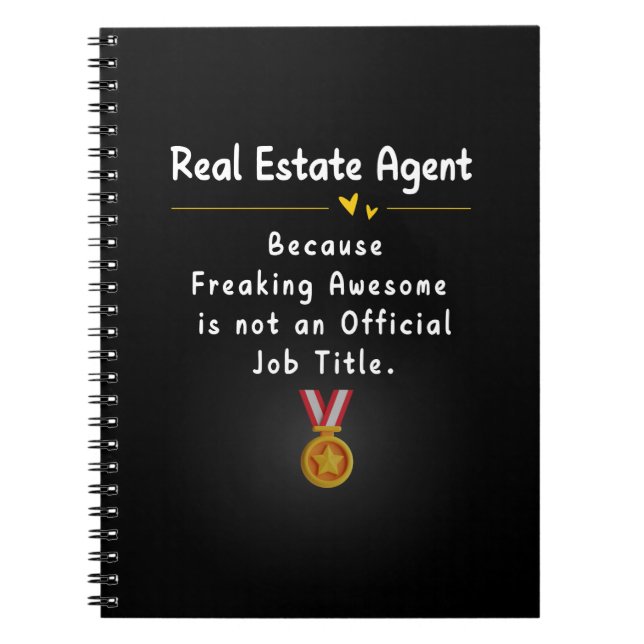 Real Estate Agent Notebook (Front)