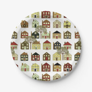 Real Estate Agent Paper Plate
