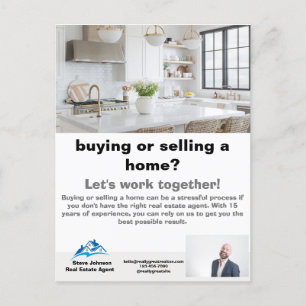 Real Estate Agent  Postcard