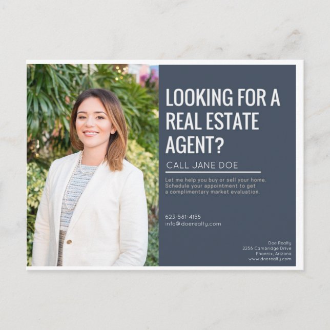 Real Estate Agent Postcard Promotion (Front)