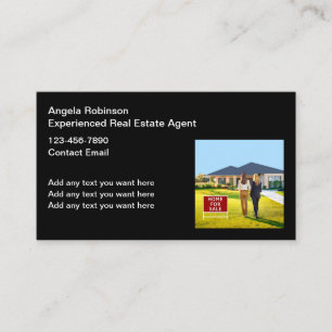 Real Estate Agent Professional Business Cards
