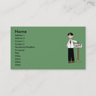 Real Estate Agent Profile Card