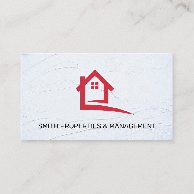 Real Estate Agent | Properties Management Appointment Card (Front)