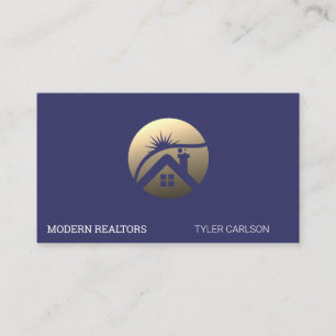 Real Estate Agent Property Building Logo Business Card