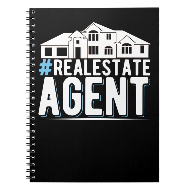 Real Estate Agent Property Investor Broker Notebook (Front)