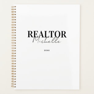 Real Estate Agent Realtor Appointment Book Planner