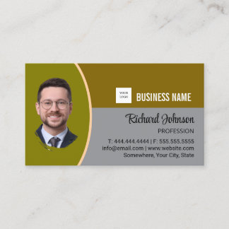 Real Estate Agent Realtor Professional Photo Business Card