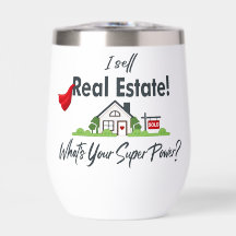 Real Estate Agent, Realtor Super Hero Personalised