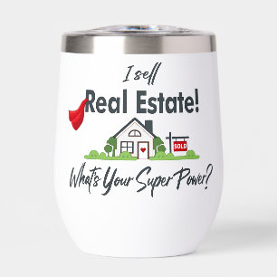 Real Estate Agent, Realtor Super Hero Personalised
