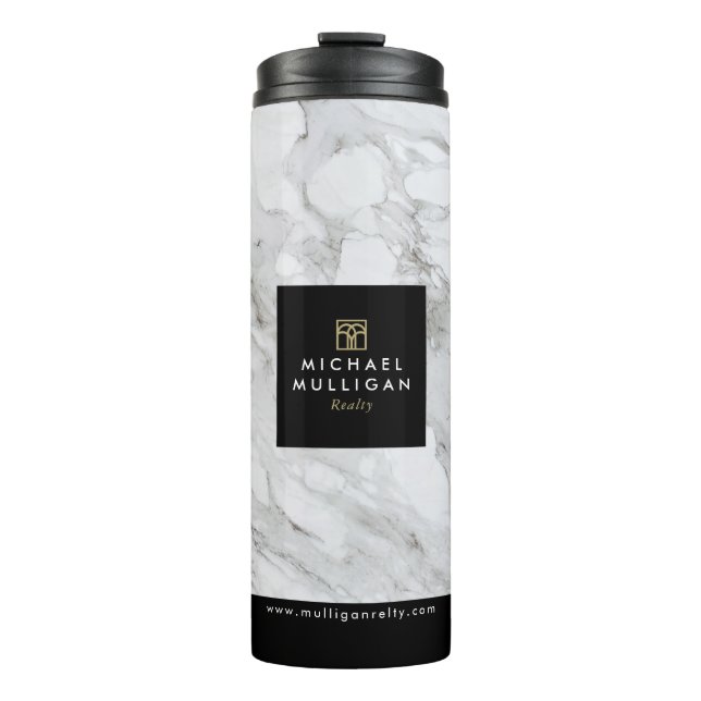 Real Estate Agent Tumbler - Custom Logo Gift Ideas (Front)