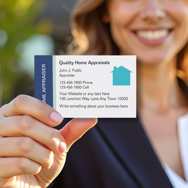 Real Estate Appraisal Business Cards (Creator Uploaded)