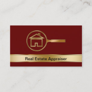 Real Estate Appraiser Business Cards