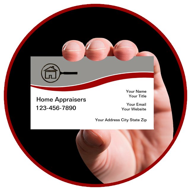 Real Estate Appraiser Business Cards (Creator Uploaded)